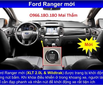 Ford Ranger Wildtrak 2.0L 4×2 Turbo  2018 - Bán Ranger Wildtrack 2018 lăn bánh giá rẻ nhất Sài Gòn Miền Tây