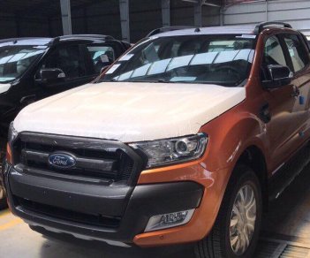 Ford Ranger Wildtrak 3.2 2018 - Ford Hà Giang bán Ford Ranger 3.2 màu cam, có xe giao ngay - LH 094.697.4404