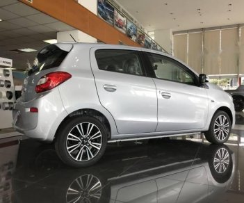 Mitsubishi Mirage   CVT  2018 - Bán xe Mitsubishi Mirage CVT sản xuất năm 2018, màu bạc