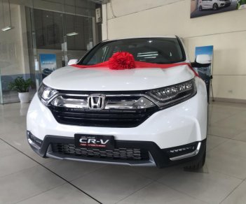 Honda CR V 1.5L Top 2018 - Bán Honda CRV 2018 1.5L màu trắng, nhập khẩu Thái Lan, giao ngay, giá tốt nhất Hà Nội, liên hệ: 0948394416