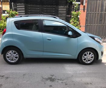 Chevrolet Spark 2015 - Bán Chevrolet Spark LTZ 2015, màu xanh ngọc, số tự động, xe zin rất đẹp