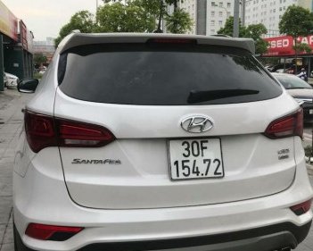 Hyundai Santa Fe   2.2 AT  2016 - Bán ô tô cũ Hyundai Santa Fe 2.2 AT 2016, màu trắng