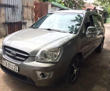 Kia Carens   2010 - Bán ô tô Kia Carens đời 2010, màu xám, số tự động, 350tr 