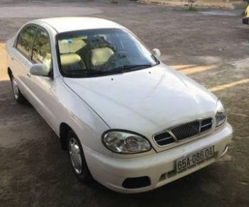 Daewoo Lanos   2003 - Cần bán xe Daewoo Lanos đời 2003, màu trắng xe gia đình, giá chỉ 79 triệu