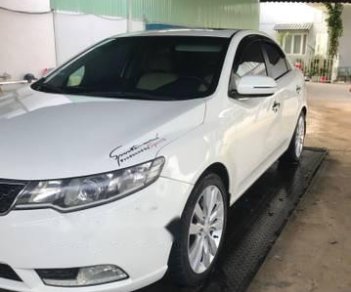 Kia Forte  1.6 AT  2012 - Bán xe Kia Forte 1.6 AT sản xuất 2012, màu trắng xe gia đình