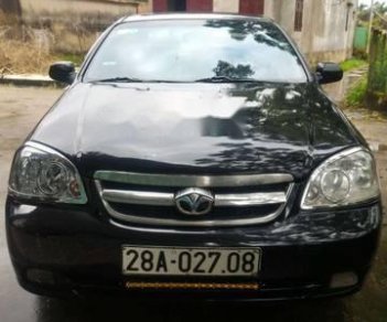 Daewoo Lacetti 2004 - Cần bán xe Daewoo Lacetti đời 2004, màu đen