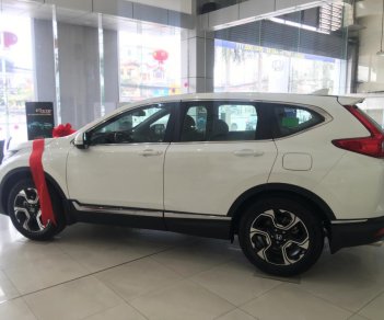 Honda CR V 1.5L Top 2018 - Bán Honda CRV 2018 1.5L màu trắng, nhập khẩu Thái Lan, giao ngay, giá tốt nhất Hà Nội, liên hệ: 0948394416