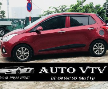 Hyundai Grand i10 1.2 AT 2016 - Bán ô tô Hyundai Grand i10 số AT đời 2016, màu đỏ, xe nhập