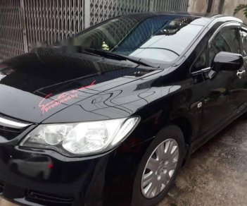 Honda Civic 2008 - Cần bán Honda Civic đời 2008, màu đen chính chủ, 265tr