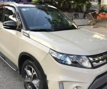 Suzuki Vitara   1.6AT 2016 - Cần bán gấp Suzuki Vitara 1.6AT sản xuất 2016, màu kem (be)  