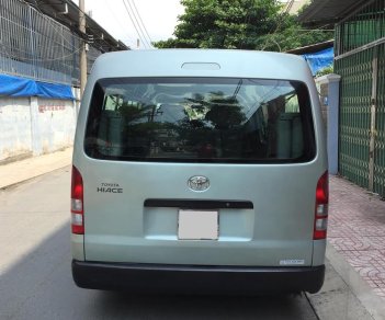 Toyota Hiace G 2009 - Bán xe Toyota Hiace 16 chỗ đời 2009 số sàn, chạy nhiên liệu dầu, màu xám xanh