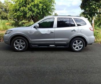 Hyundai Santa Fe   2008 - Cần bán gấp Hyundai Santa Fe sản xuất 2008, màu bạc