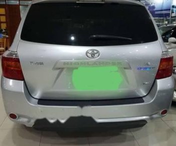 Toyota Highlander 2007 - Cần bán gấp Toyota Highlander đời 2007, màu bạc, nhập khẩu xe gia đình 