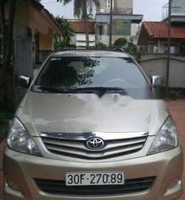 Toyota Innova G 2009 - Bán xe Toyota Innova G sản xuất năm 2009, màu vàng, 360tr