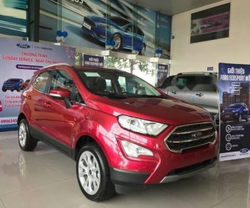 Ford EcoSport  Trend 1.5 AT 2018 - Cần bán xe Ford EcoSport đời 2018, màu đỏ giá cạnh tranh