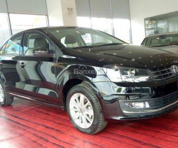 Volkswagen Polo 2016 - Bán xe Volkswagen Polo sản xuất năm 2015, màu đen, xe nhập