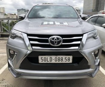 Toyota Fortuner 2.7 AT 2017 - Cần bán gấp Toyota Fortuner 2.7 AT năm sản xuất 2017, màu bạc  