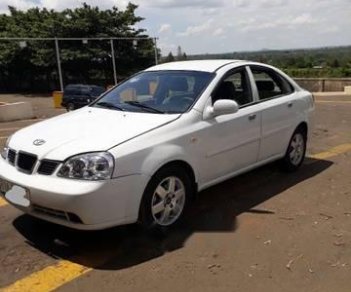 Daewoo Lacetti 2005 - Bán xe cũ Daewoo Lacetti đời 2005, màu trắng