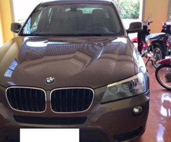 BMW X3 2014 - Bán ô tô BMW X3 sản xuất năm 2014, màu nâu, xe nhập