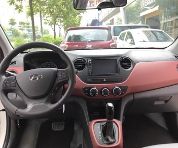 Hyundai Grand i10 1.2AT  2018 - Bán xe Hyundai Grand i10 1.2AT 4 phanh đĩa, cân bằng điện tử, năm sản xuất 2018, màu trắng