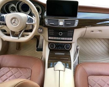 Mercedes-Benz CLS class   4.7 AT  2015 - Cần bán xe Mercedes 4.7 AT đời 2015, màu trắng, nhập khẩu  