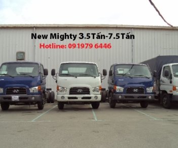 Hyundai Mighty 110SL-7T 2022 - Bán Hyundai Mighty 110SL-7T  màu xanh lam