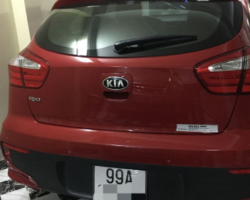 Kia Rio  AT  2015 - Bán xe Kia Rio AT năm 2015, màu đỏ, nhập khẩu nguyên chiếc 