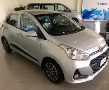 Hyundai Grand i10 1.2AT  2018 - Chỉ 113tr_Có sẵn xe giao ngay_Hyundai Grand I10 1.2 tự động, màu bạc. Hỗ trợ góp 85% LS thấp, LH 0933.222.638