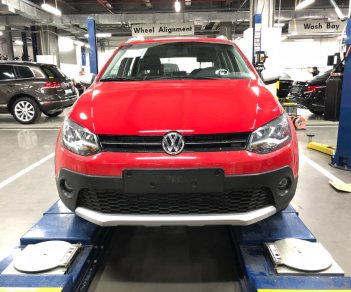 Volkswagen Polo 2018 - Bán ô tô Volkswagen Cross Polo đời 2018, màu đỏ, nhập khẩu chính hãng