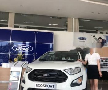 Ford EcoSport  1.5L AT Ambiente 2018 - Bán Ford EcoSport 2018, màu trắng, 536 triệu