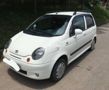 Daewoo Matiz SE 2007 - Cần bán Daewoo Matiz SE năm sản xuất 2007, màu trắng xe gia đình 