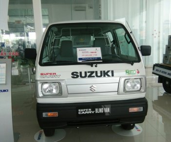 Suzuki Blind Van 2018 - Bán Suzuki Blind Van năm sản xuất 2018, màu trắng trả trước 90tr nhận xe