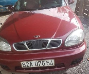 Daewoo Lanos 2002 - Bán ô tô Daewoo Lanos sản xuất 2002, màu đỏ, giá tốt