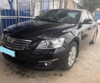 Toyota Camry  2.4G   2007 - Cần bán Toyota Camry 2.4G đời 2007, màu đen, nhập khẩu, xe đẹp