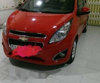 Chevrolet Spark  LTZ    2014 - Bán Chevrolet Spark LTZ 2014, màu đỏ, không kinh doanh, không taxi, không dịch vụ