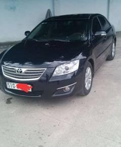 Toyota Camry 2.4G 2007 - Cần bán xe Toyota Camry 2.4G đời 2007, màu đen chính chủ, giá tốt