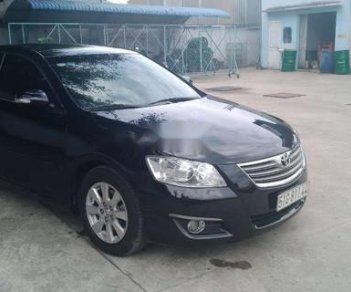 Toyota Camry 2.4G 2007 - Cần bán xe Toyota Camry 2.4G đời 2007, màu đen chính chủ, giá tốt