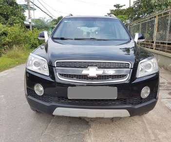 Chevrolet Captiva LT 2009 - Bán Chevrolet Captiva 2009 màu đen, số sàn, ít đi, zin mới nha