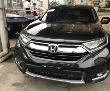 Honda CR V   2018 - Cần bán Honda CR V đời 2018, màu đen