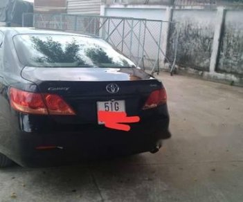 Toyota Camry 2.4G 2007 - Cần bán xe Toyota Camry 2.4G đời 2007, màu đen chính chủ, giá tốt