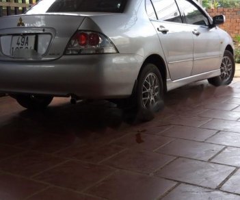 Mitsubishi Lancer GLX 1.6 AT 2005 - Bán Mitsubishi Lancer đời 2005, màu bạc