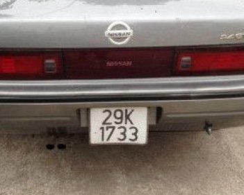 Nissan Maxima   2.0 MT  1992 - Bán Nissan Maxima 2.0 MT năm 1992, màu xám 