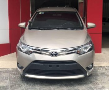 Toyota Vios G 2015 - Cần bán xe Toyota Vios G đời 2015, màu vàng xe gia đình, giá 497tr