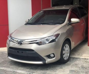 Toyota Vios G 2015 - Cần bán xe Toyota Vios G đời 2015, màu vàng xe gia đình, giá 497tr
