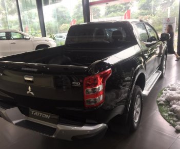 Mitsubishi Triton 4x2 AT 2018 - Bán ô tô Mitsubishi Triton đời 2018, màu đen, xe nhập, giá tốt