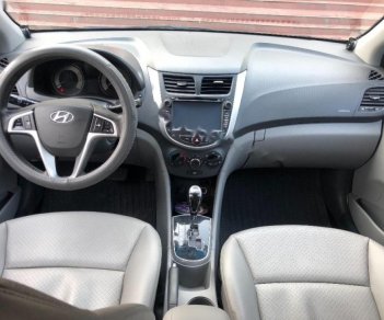 Hyundai Accent 1.4 AT 2013 - Bán Hyundai Accent 1.4 AT 2013, màu nâu, nhập khẩu, giá chỉ 425 triệu