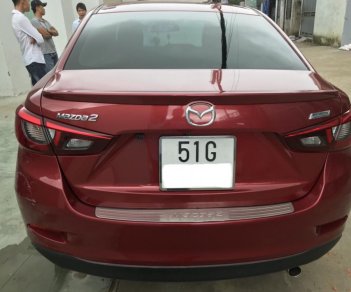 Mazda 2 1.5L AT  2017 - Bán Mazda 2 2017, màu đỏ, đúng chất, biển TP, giá TL, hỗ trợ trả góp