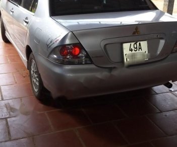 Mitsubishi Lancer GLX 1.6 AT 2005 - Bán Mitsubishi Lancer đời 2005, màu bạc