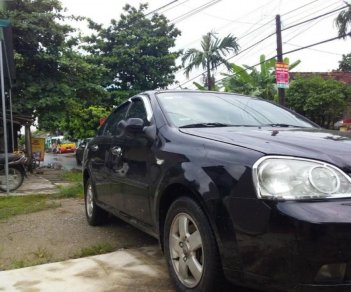 Daewoo Lacetti EX 2009 - Bán Daewoo Lacetti EX đời 2009, màu đen xe gia đình