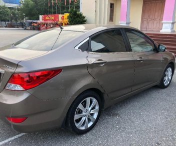 Hyundai Accent 1.4 AT 2013 - Bán Hyundai Accent 1.4 AT 2013, màu nâu, nhập khẩu, giá chỉ 425 triệu